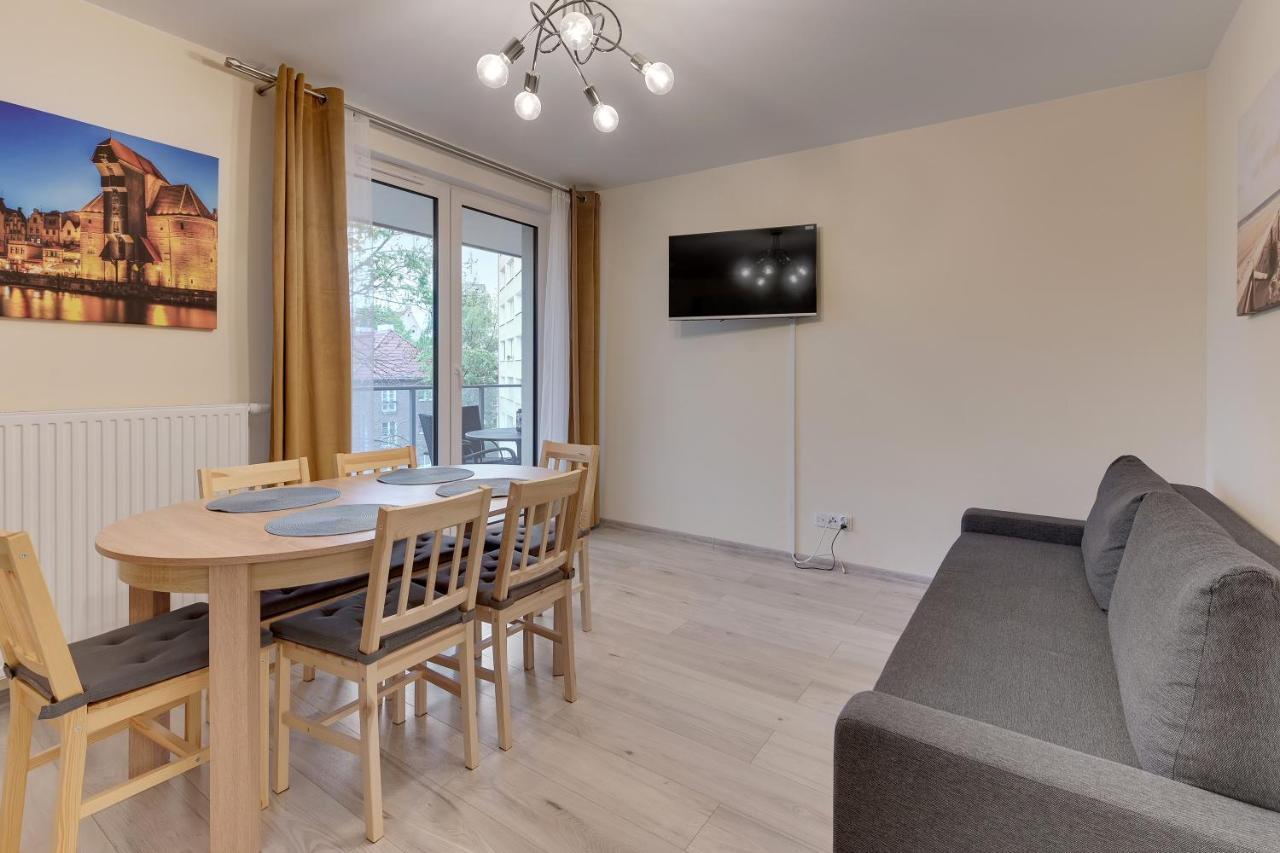Gdansk Centrum - Apartament 3 - Pokojowy Z Duzym Tarasem Gdańsk Exterior foto