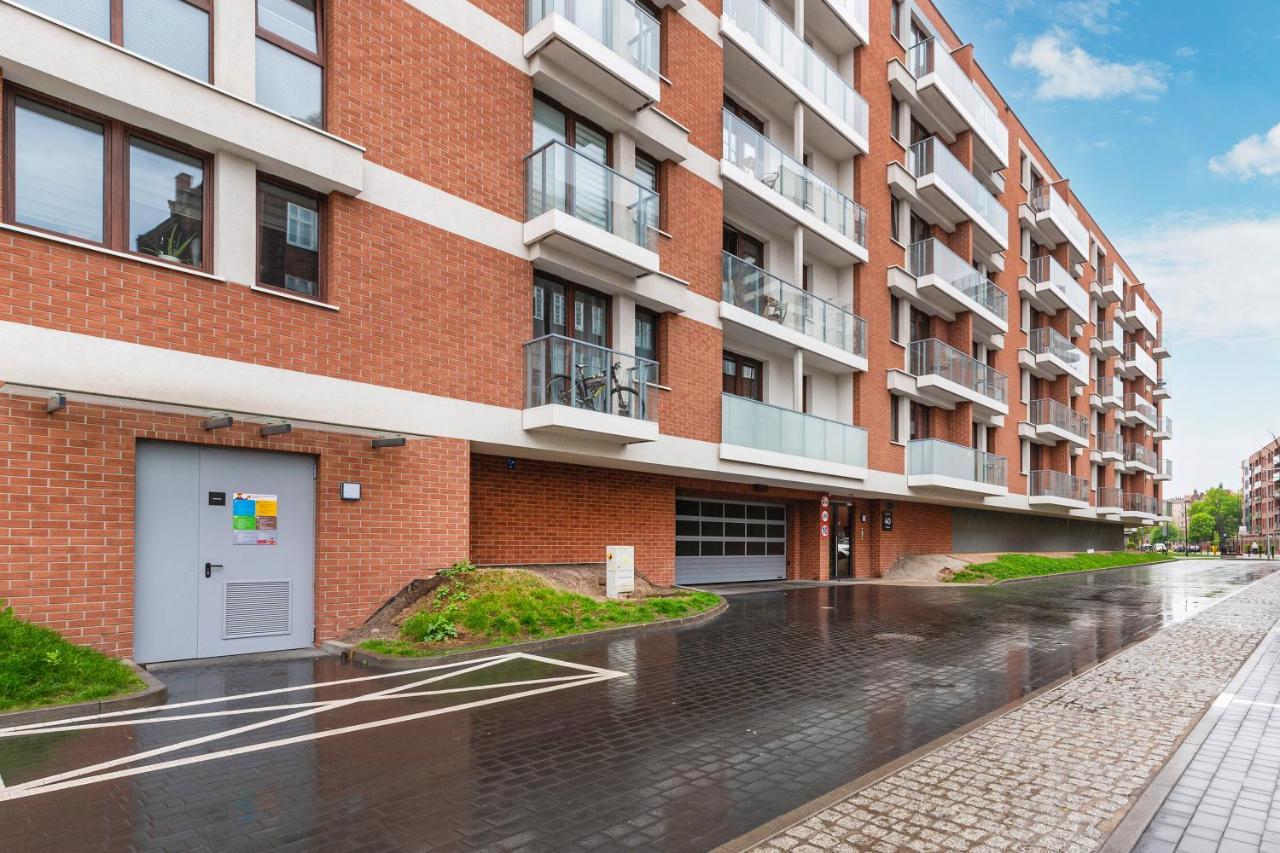 Gdansk Centrum - Apartament 3 - Pokojowy Z Duzym Tarasem Gdańsk Exterior foto