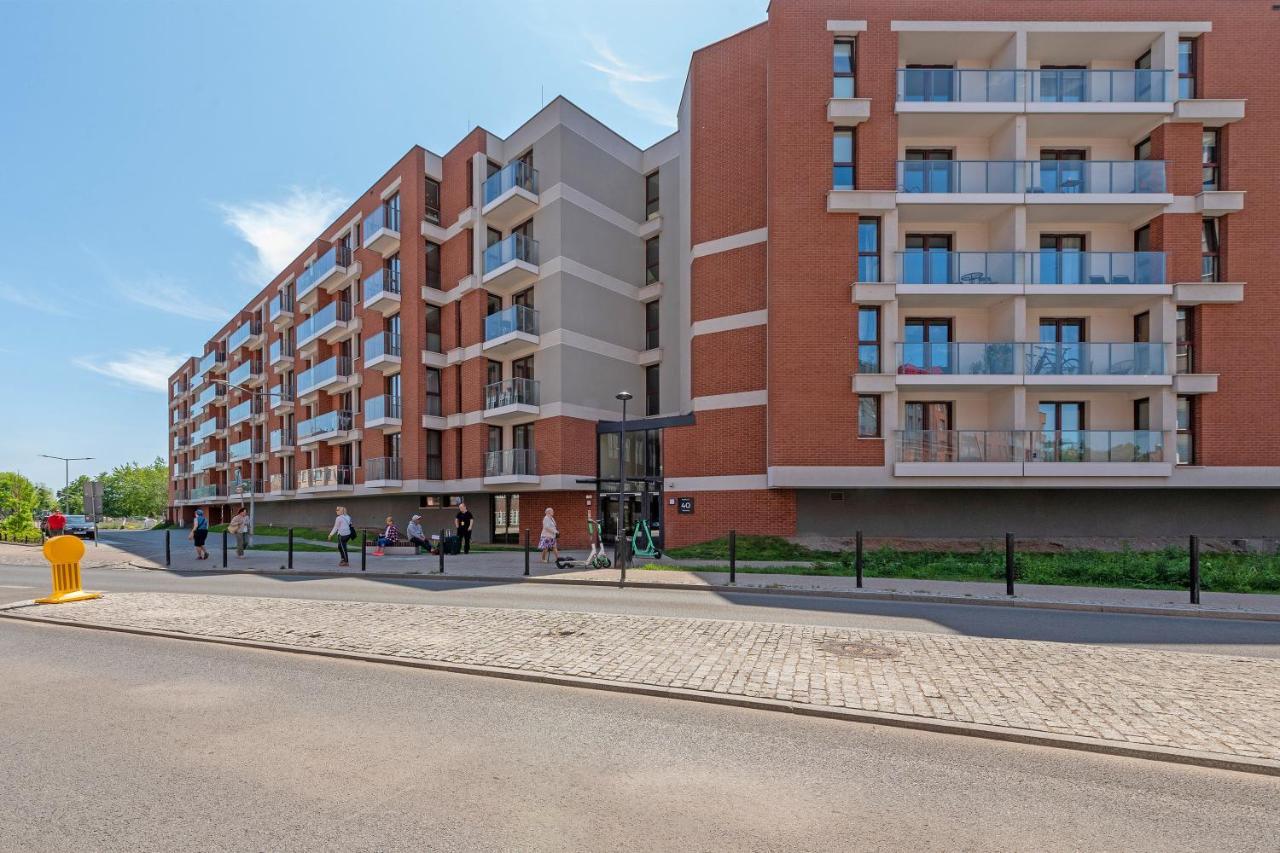 Gdansk Centrum - Apartament 3 - Pokojowy Z Duzym Tarasem Gdańsk Exterior foto
