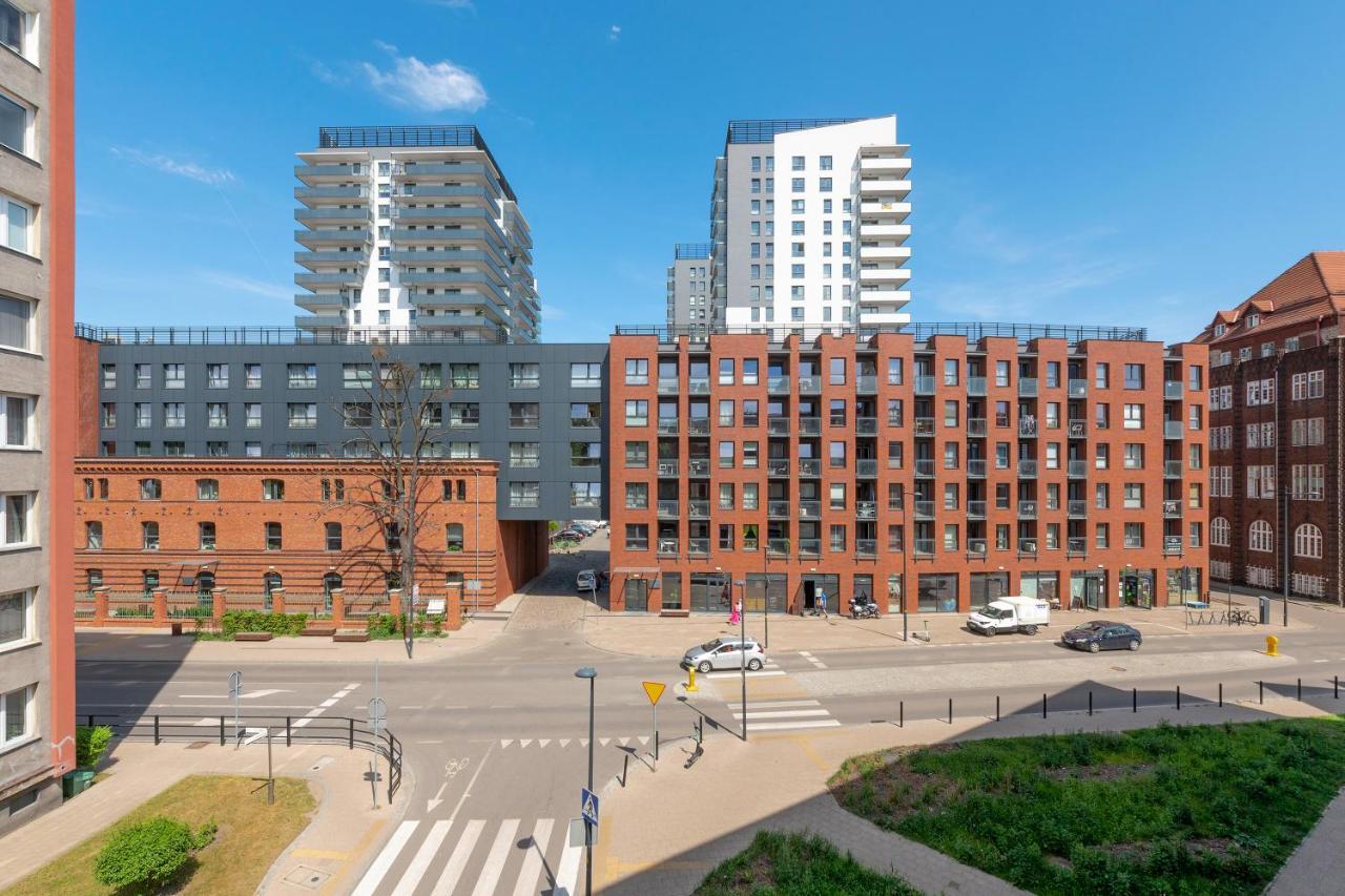 Gdansk Centrum - Apartament 3 - Pokojowy Z Duzym Tarasem Gdańsk Exterior foto